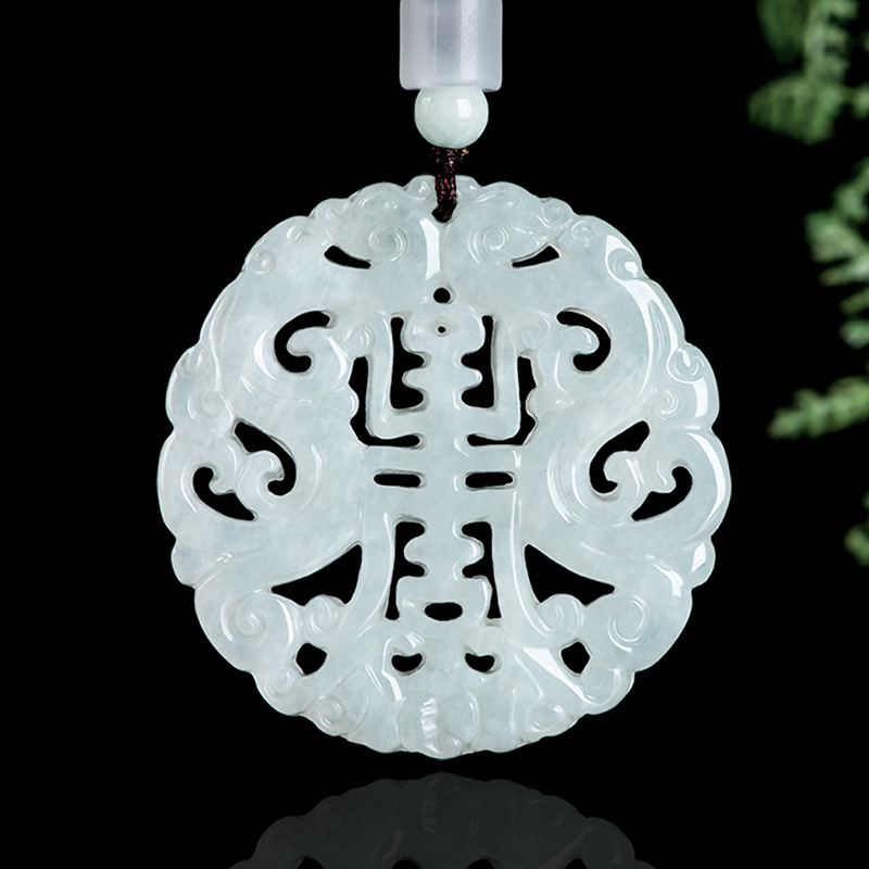 Jewelry & Watches Vitopoulos - Kalung Liontin Naga Giok Burma Hadiah