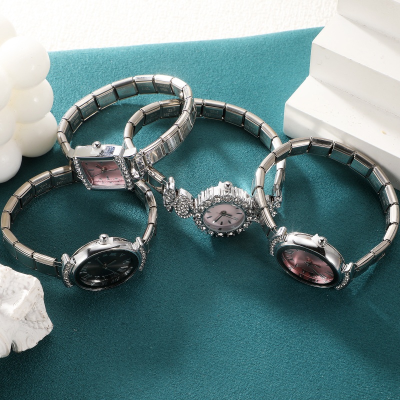 Jewelry Making Watches - Jam Tangan Modis Konektor Baja Tahan