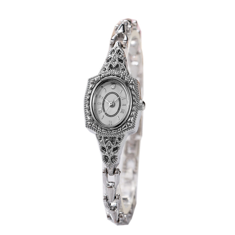 Vintage Jewelry Watches Women - Jam Tangan Wanita Bentuk Barel Retro