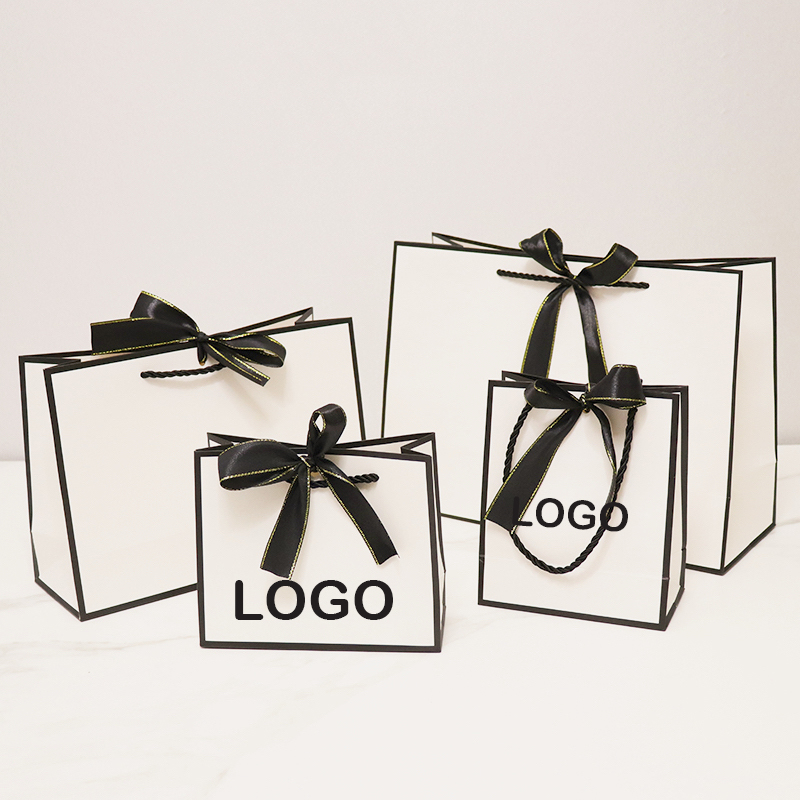 Shop Jewelry & Watches Near Me - 10 buah tas kertas Logo kustom