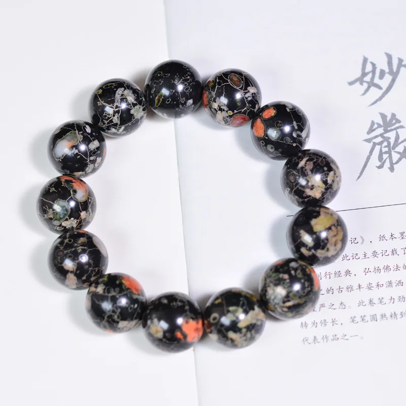 Gemstone Bracelet Healing - Batu Alam Plum Blossom Giok Gelang