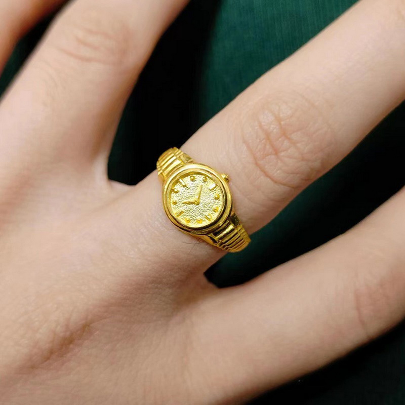 Vintage Jewelry Watches Women - 1 buah mode pembuka cincin Vintage