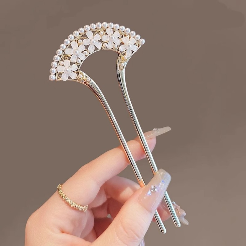 Shop Jewelry & Watches Near Me - 1 Buah Aksesori Rambut U-Pin Mutiara