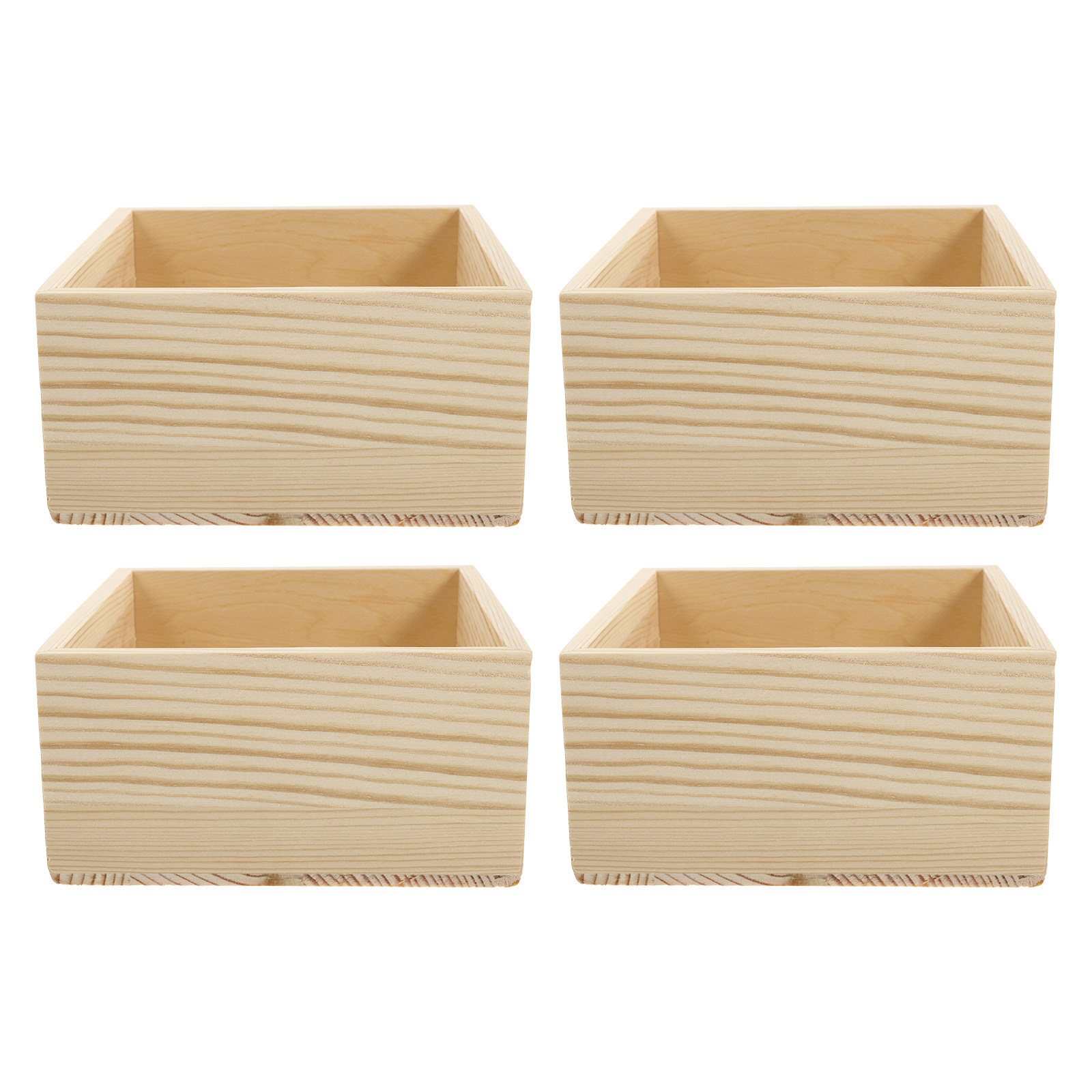 Jewelry Box That Holds Watches - 4Pcs Set Kotak Penyimpanan Perhiasan Kayu