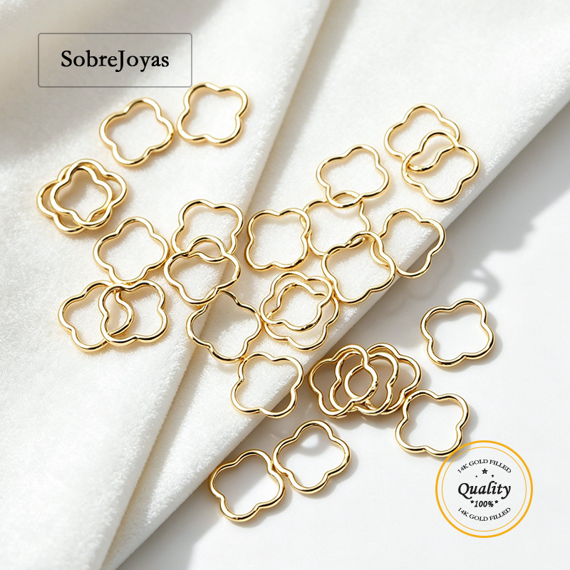 Sterling Silver Ring - Cincin Loncat Berbentuk Semanggi Empat Daun