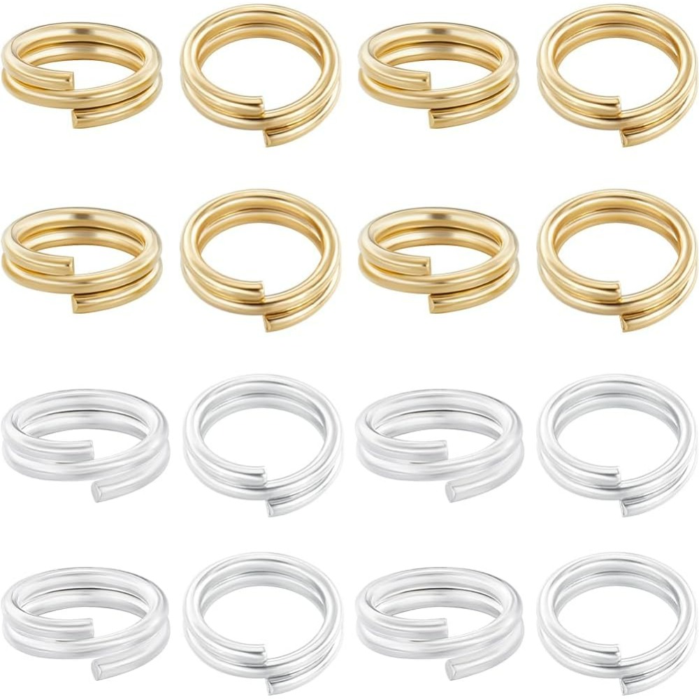Sterling Silver Ring - 1 Kotak 80 Buah Cincin Lompat