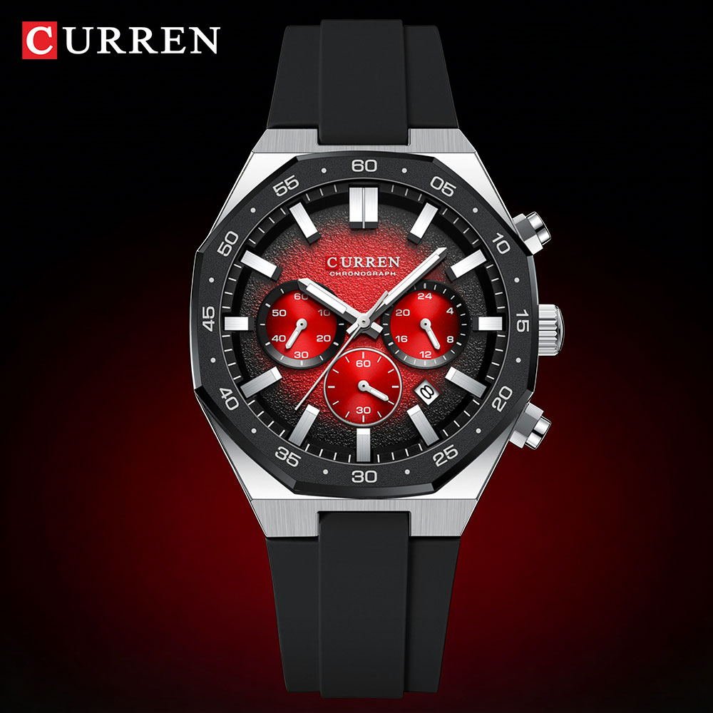 Jewelry Watch - CURREN Jam Tangan Olahraga Pria Kasual