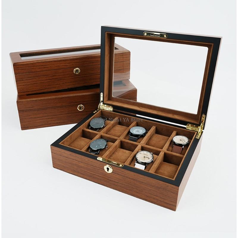 Jewelry Box That Holds Watches - Kotak Penyimpanan Tangan Kayu Bergaya dengan
