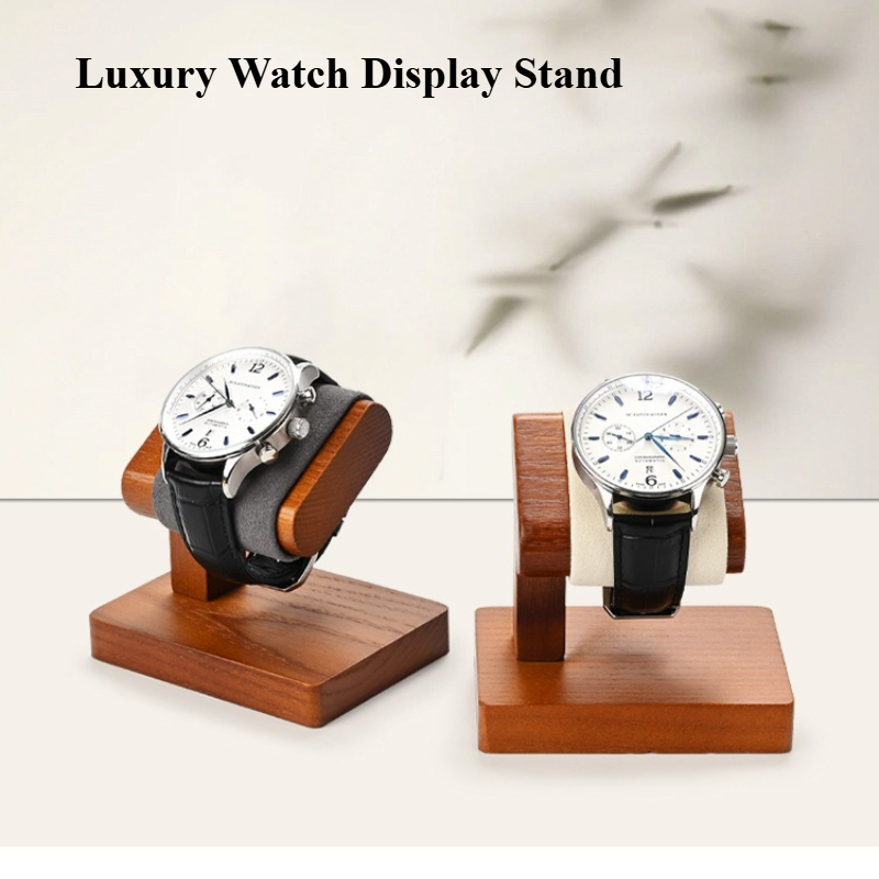 Jewelry And Watches Exhibition - Stands Display Jam Tangan Kayu Solid