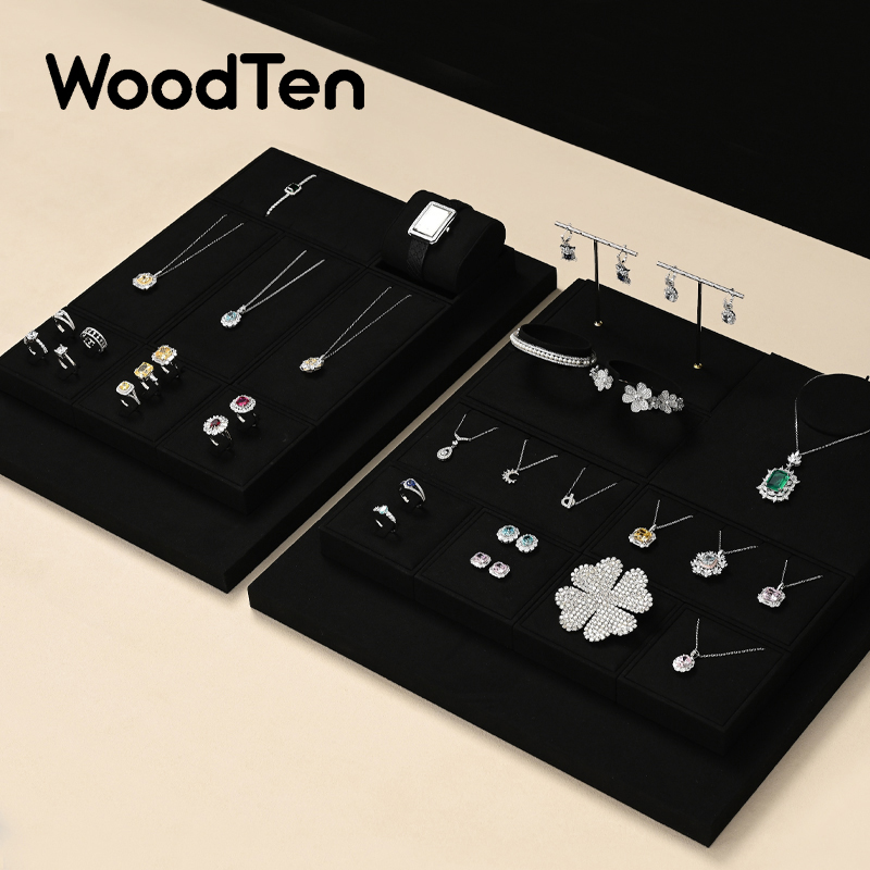 Jewelry And Watches Exhibition - WoodTen Lampu Mewah Perhiasan Tampilan Berdiri