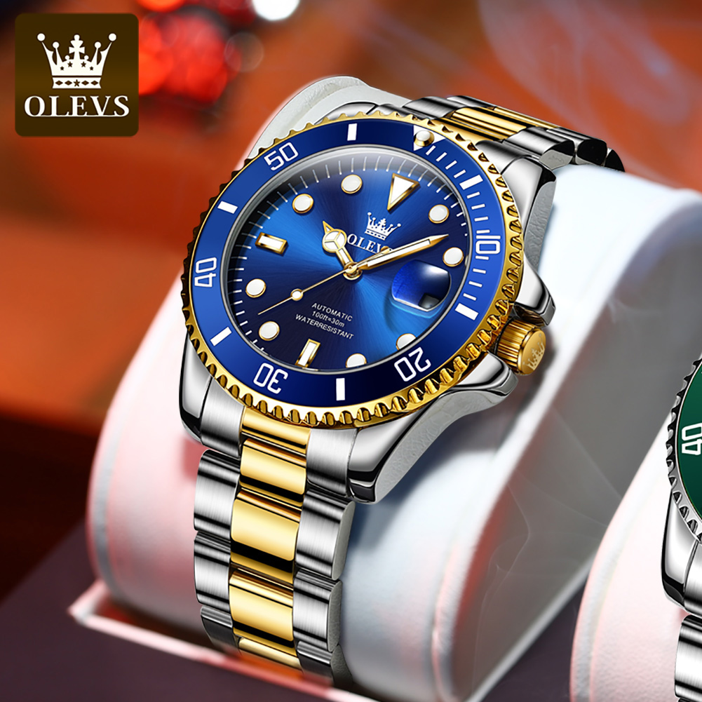 High Jewelry Watches - OLEVS 6650 jam tangan klasik pria,