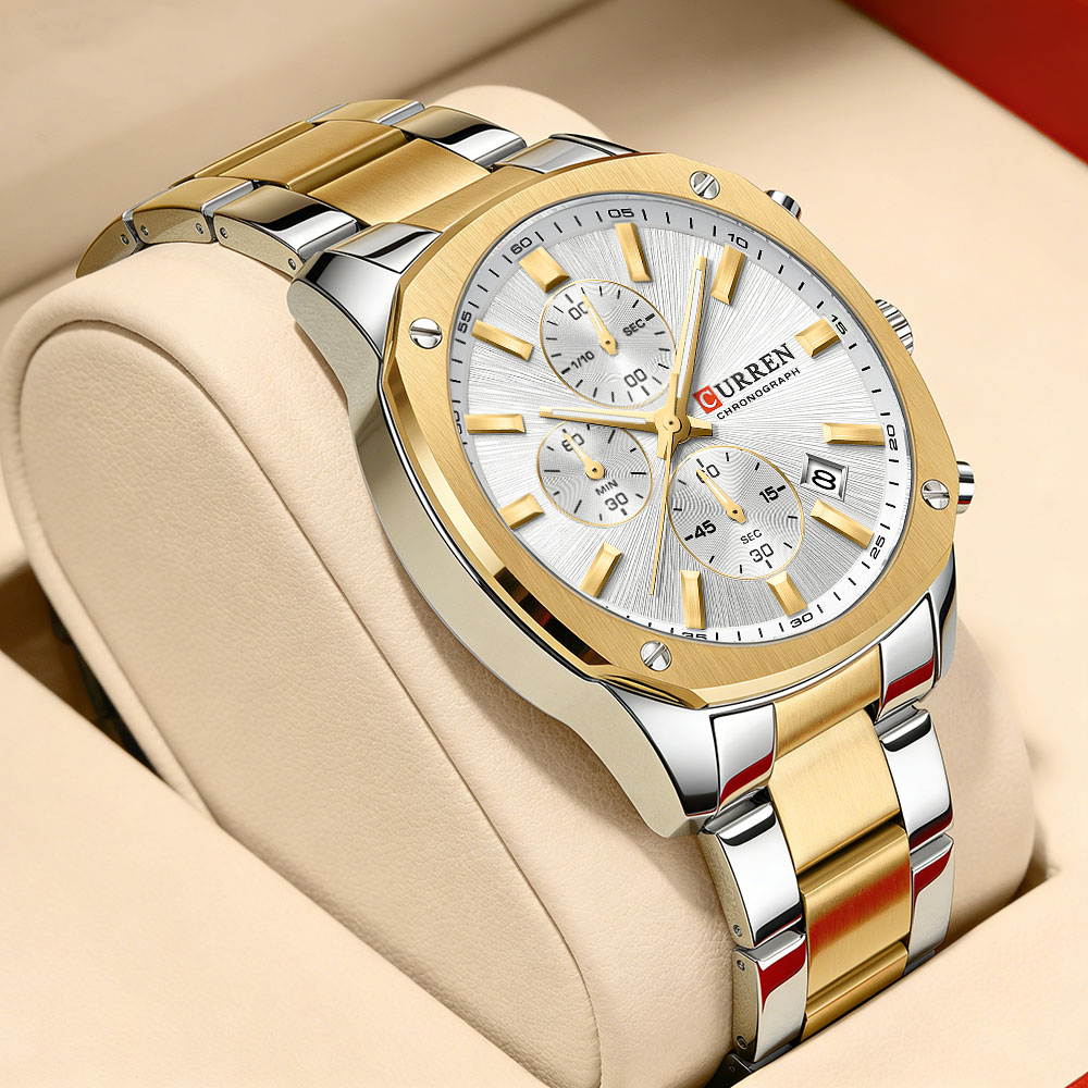 Jewelry Watch - CURREN Jam Tangan Olahraga Pria Modern