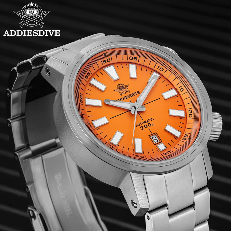 Mens Mechanical Watch - Jam Tangan Mekanik Otomatis ADDIESDIVE 42MM