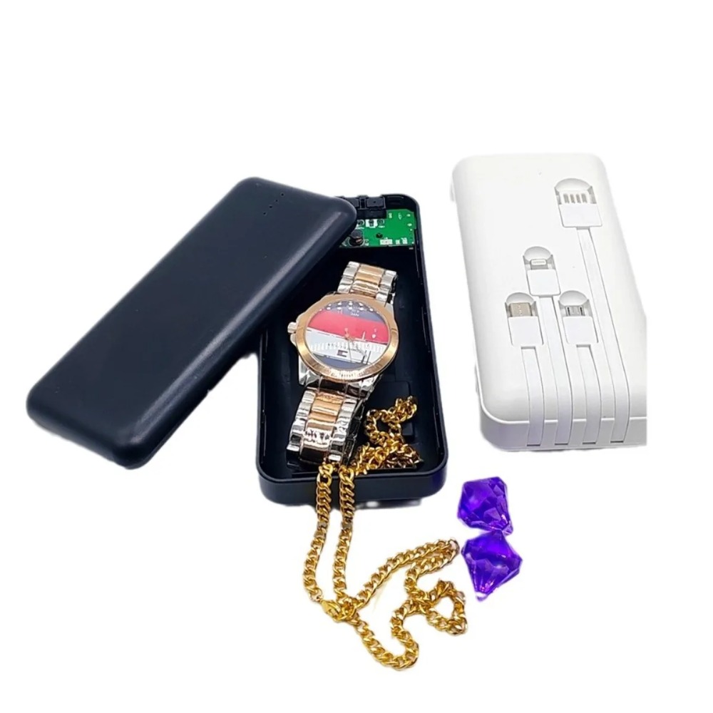 Jewelry Box That Holds Watches - Kotak Penyimpanan Portabel Berbentuk Power Bank