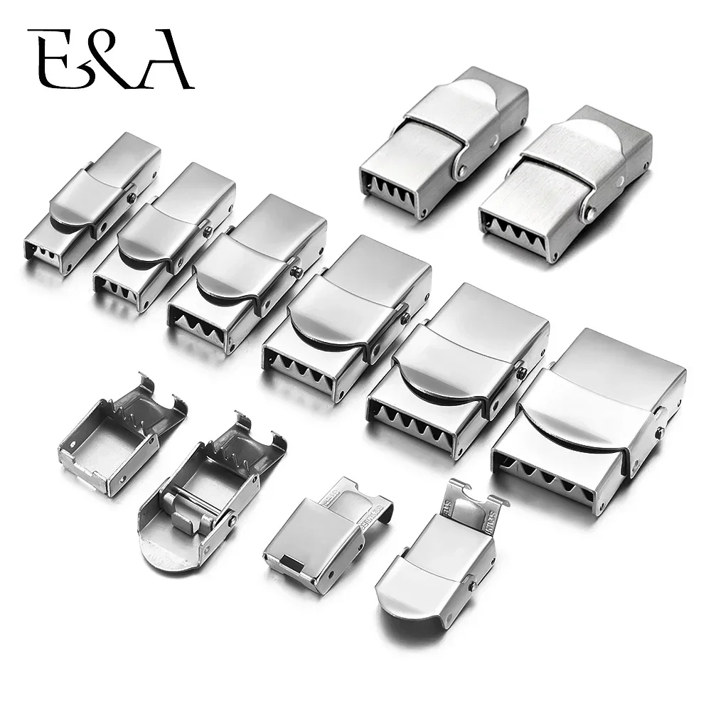 Jewelry Making Watches - 10Pcs Stainless Steel Gesper Crimp Jaw