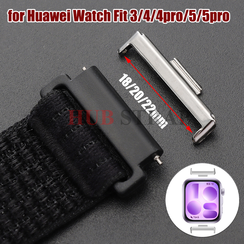 Watch Strap Replacement - Konektor Tali Logam Baja Tahan Karat