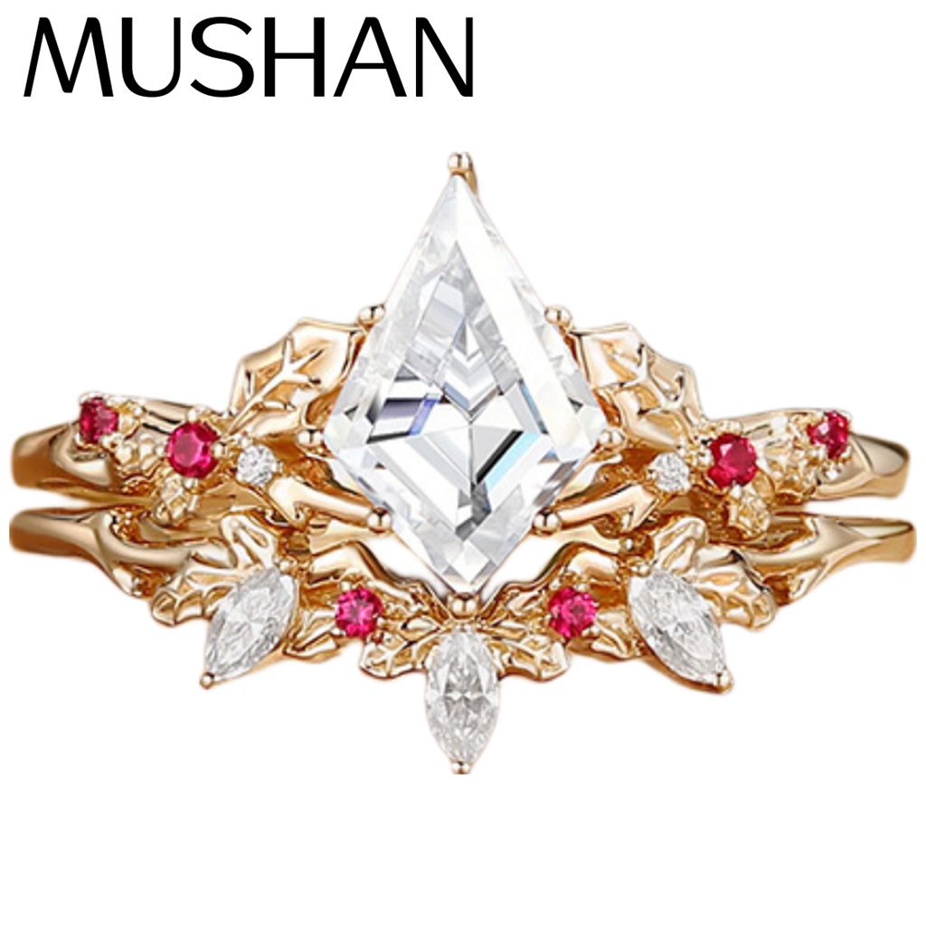 Sterling Silver Ring - Perhiasan Khusus MUSHAN Cincin Perak Sterling