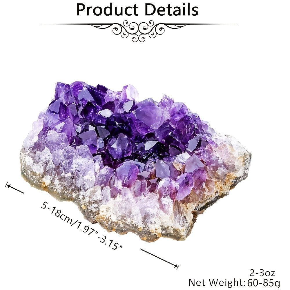 2 Buah Batu Amethyst Alami 60- - Gemstone Bracelet Healing ulasan dan harga