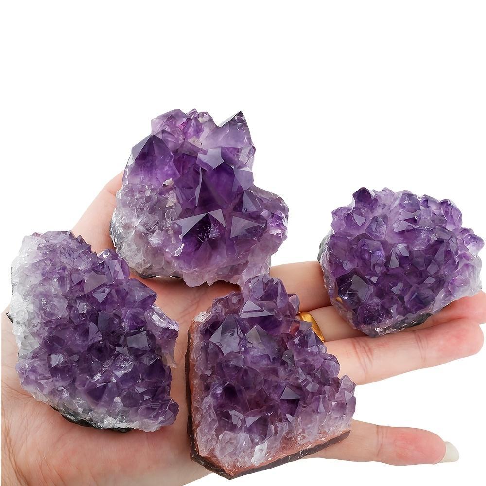 2 Buah Batu Amethyst Alami 60- - Gemstone Bracelet Healing ulasan dan harga