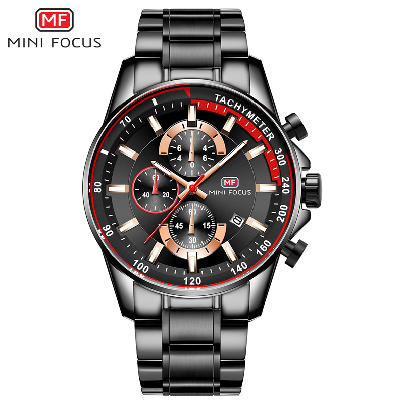 Mini Fokus Pria Stainless Stee - Jewelry Watches Men ulasan dan harga