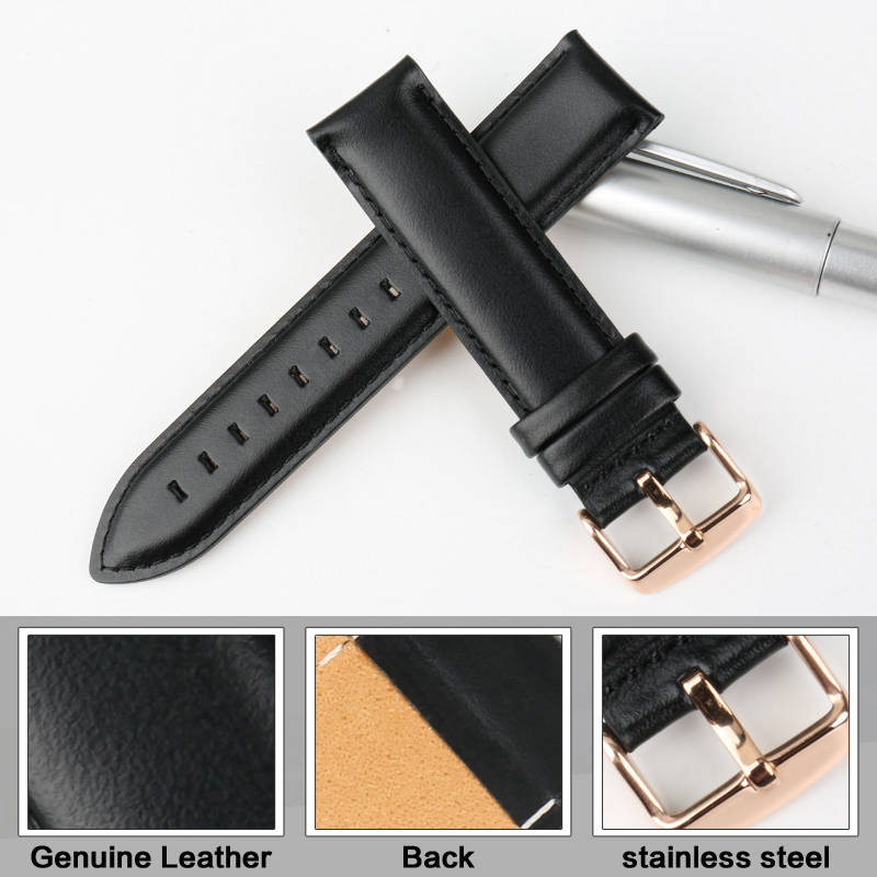 Tali Jam Tangan Kulit Asli Kua - Daniel Wellington Watches & Jewelry Online Store ulasan dan harga