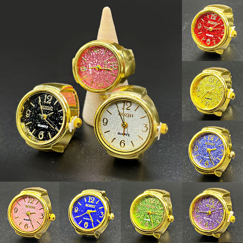 Kiss cincin jam tangan jari pr - Vintage Jewelry Watches Women ulasan dan harga