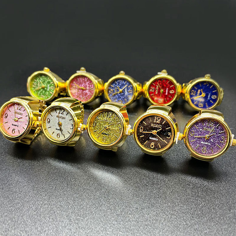 Kiss cincin jam tangan jari pr - Vintage Jewelry Watches Women ulasan dan harga
