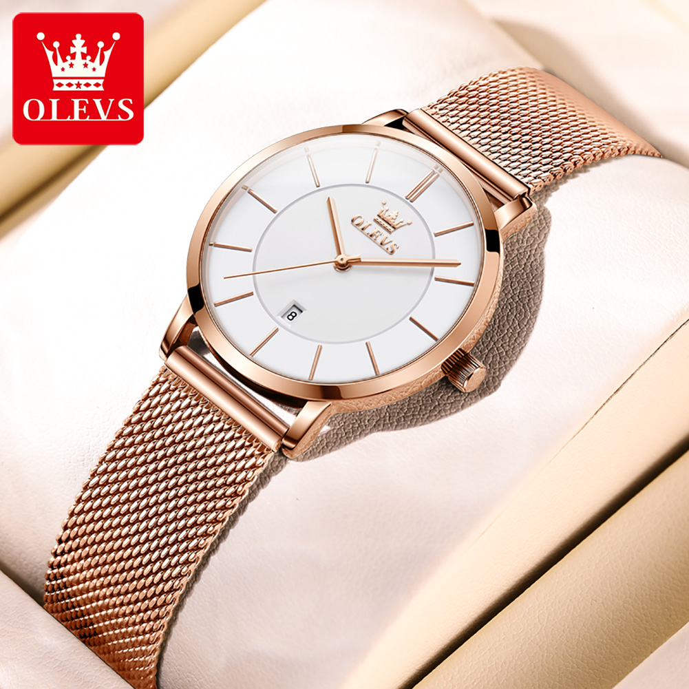 OLEVS Jam Tangan Wanita 5869 J - Jewelry Watch ulasan dan harga