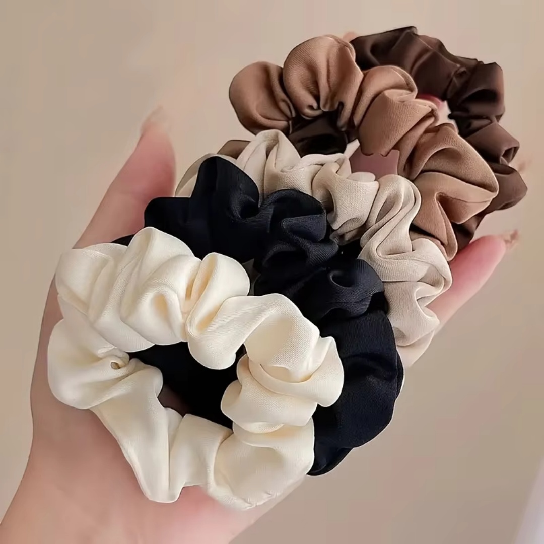 5 Buah Ikat Rambut Satin Ikat  - Shop Jewelry & Watches Near Me ulasan dan harga