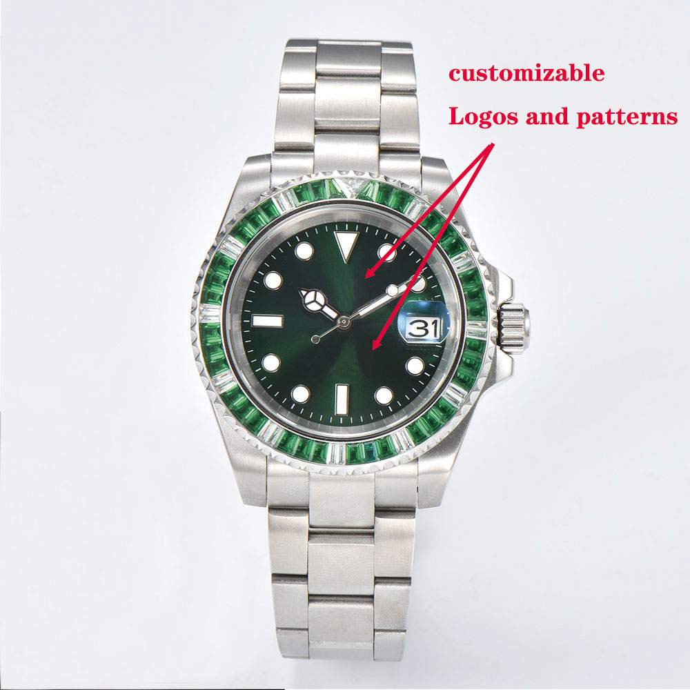 Jam Tangan Pria Mewah 40Mm Jam - Watch Strap Replacement ulasan dan harga