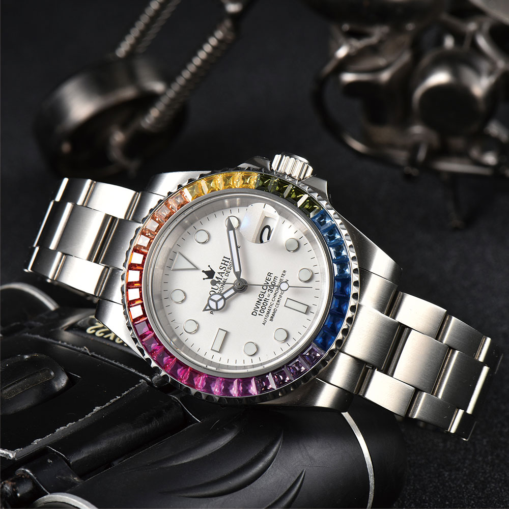 Jam Tangan Pria Mewah 40Mm Jam - Watch Strap Replacement ulasan dan harga