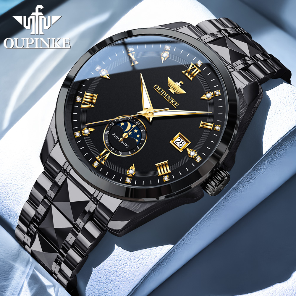 Jam tangan pria OUPINKE 3265 f - Mens Mechanical Watch ulasan dan harga