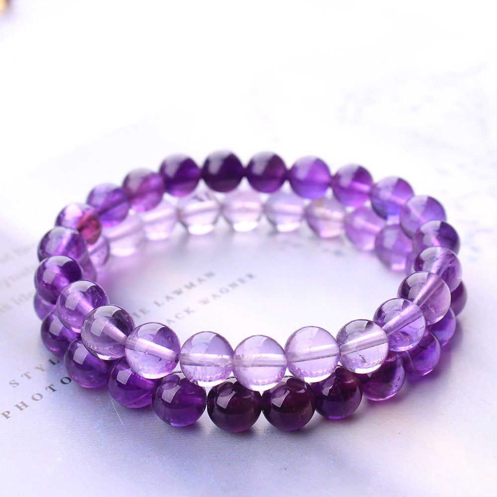 Gelang Manik-manik Bulat Benin - Gemstone Bracelet Healing ulasan dan harga