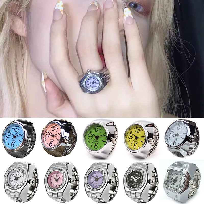 Jam Tangan Cincin Mini Punk Vi - Vintage Jewelry Watches Women ulasan dan harga