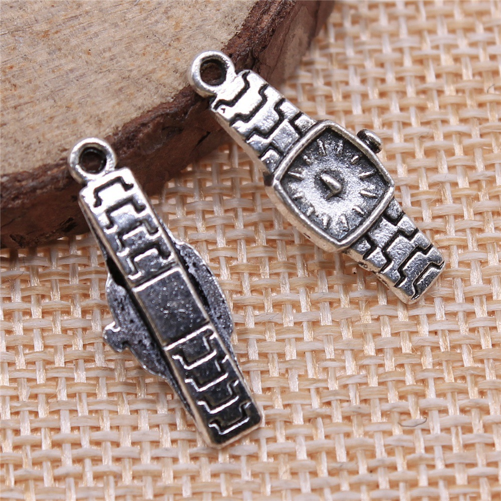 WYSIWYG 10 buah 23x9mm 2 warna - Jewelry Making Watches ulasan dan harga