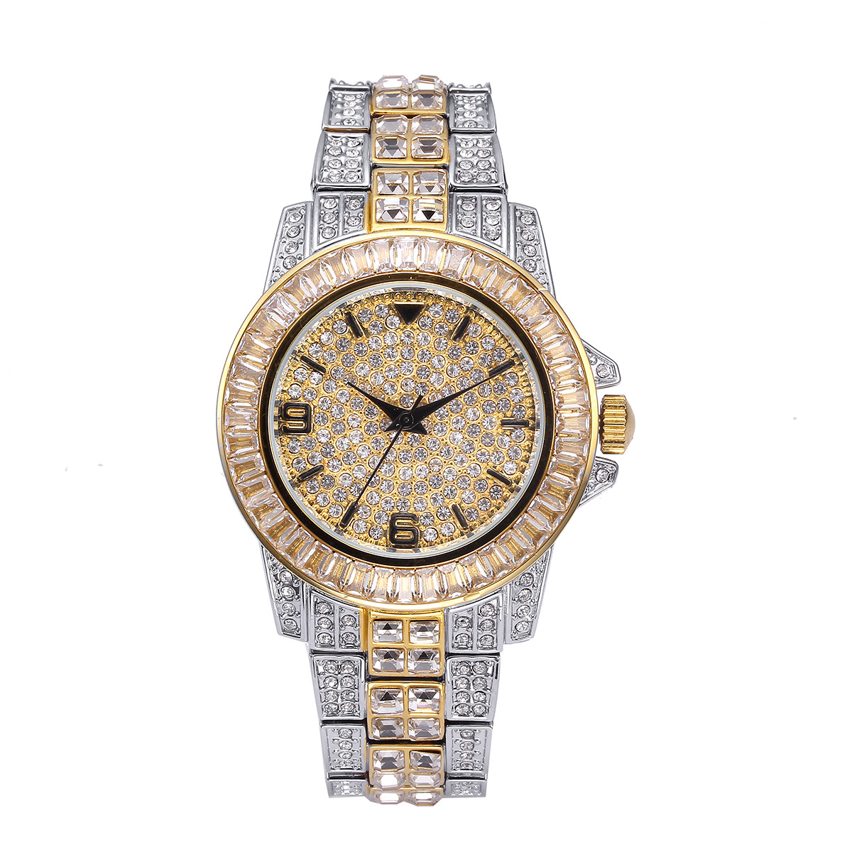Jam Tangan Quartz Batu Mewah u - Jewelry Watches Men ulasan dan harga