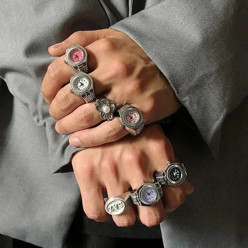Cincin Jam Tangan Punk Vintage - Vintage Jewelry Watches Women ulasan dan harga