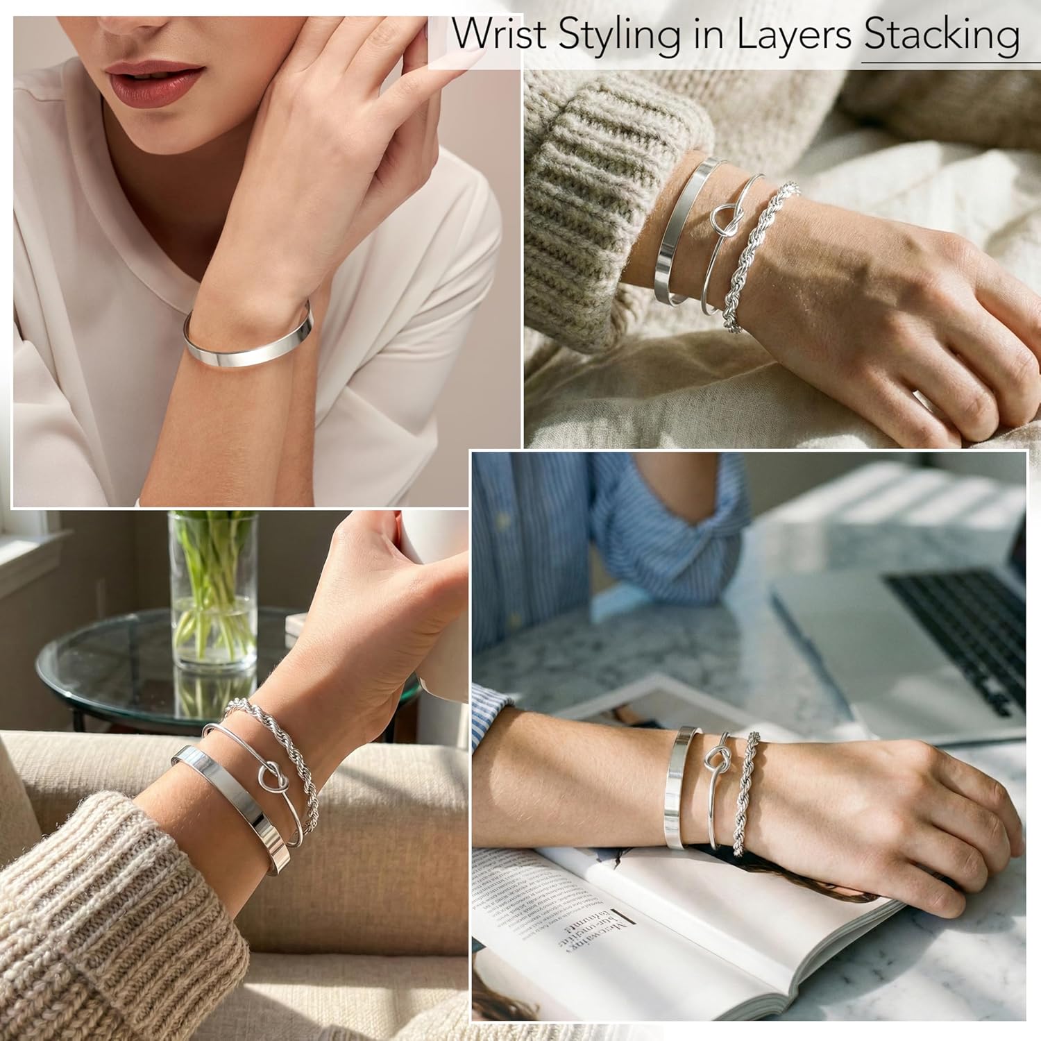 Gelang Perak Sterling 925 untu - Jewelry Essentials Watches ulasan dan harga