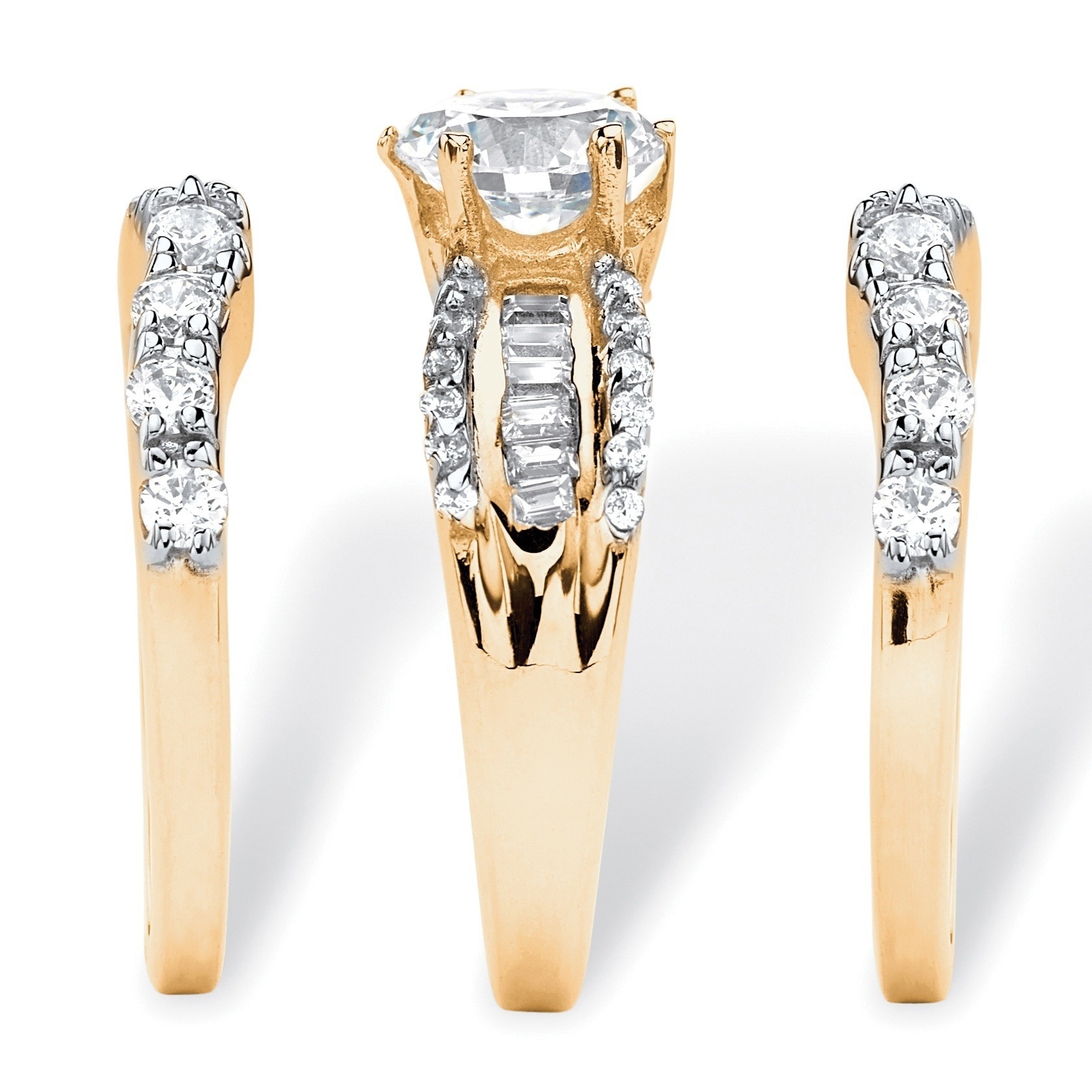 2 Buah Set Anting Cincin Kawin - Diamond Stud Earrings ulasan dan harga