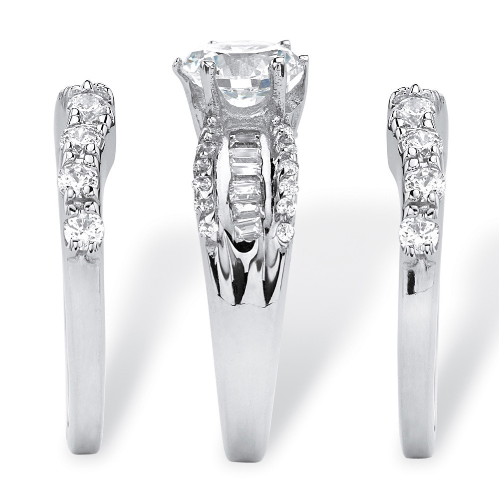 2 Buah Set Anting Cincin Kawin - Diamond Stud Earrings ulasan dan harga