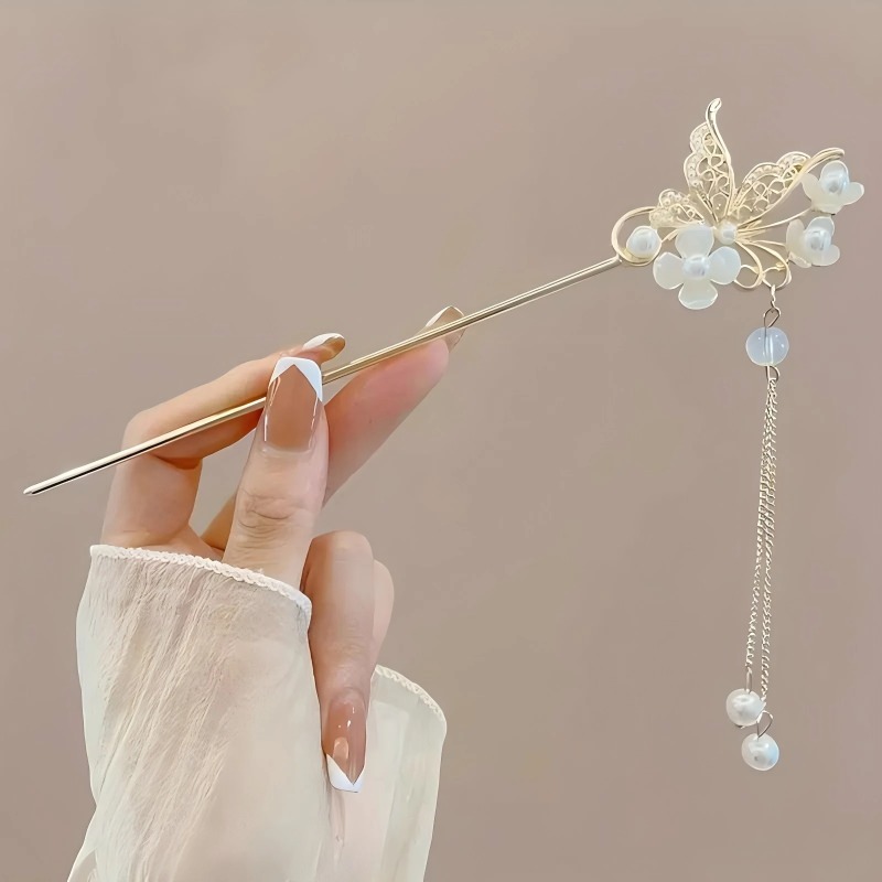 1/6 Buah Stik Rambut Rumbai Ga - Shop Jewelry & Watches Near Me ulasan dan harga