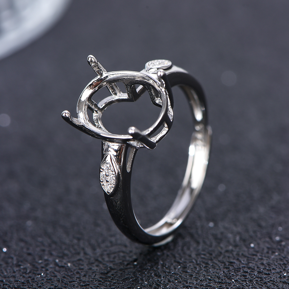 Cincin 5x7-12x16mm Bahan Perak - Sterling Silver Ring ulasan dan harga