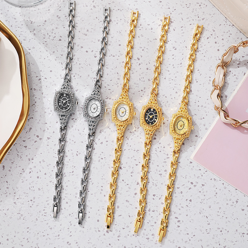 Jam Tangan Wanita Bentuk Barel - Vintage Jewelry Watches Women ulasan dan harga