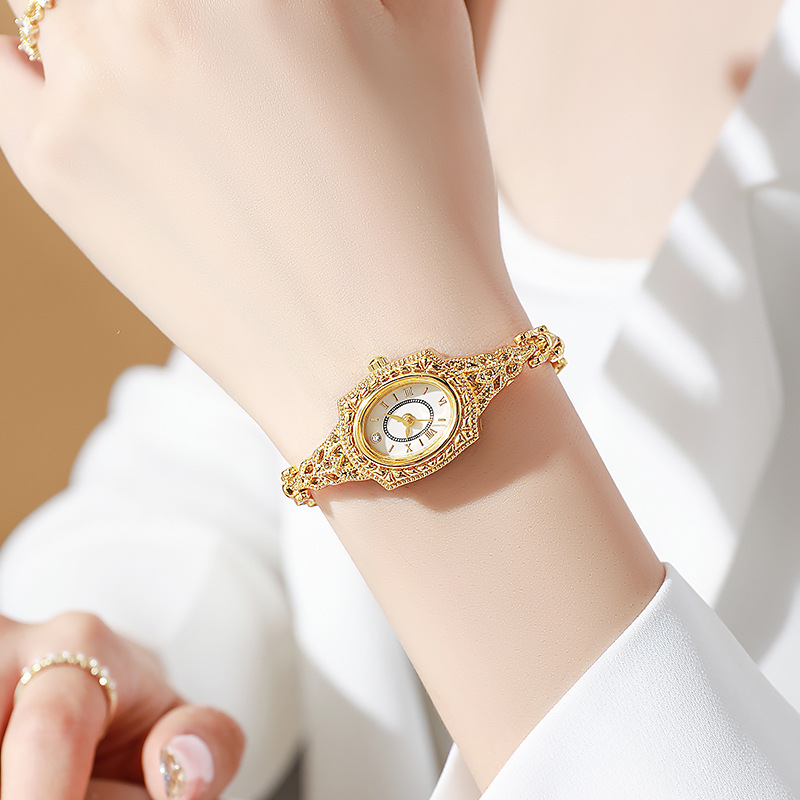 Jam Tangan Wanita Bentuk Barel - Vintage Jewelry Watches Women ulasan dan harga
