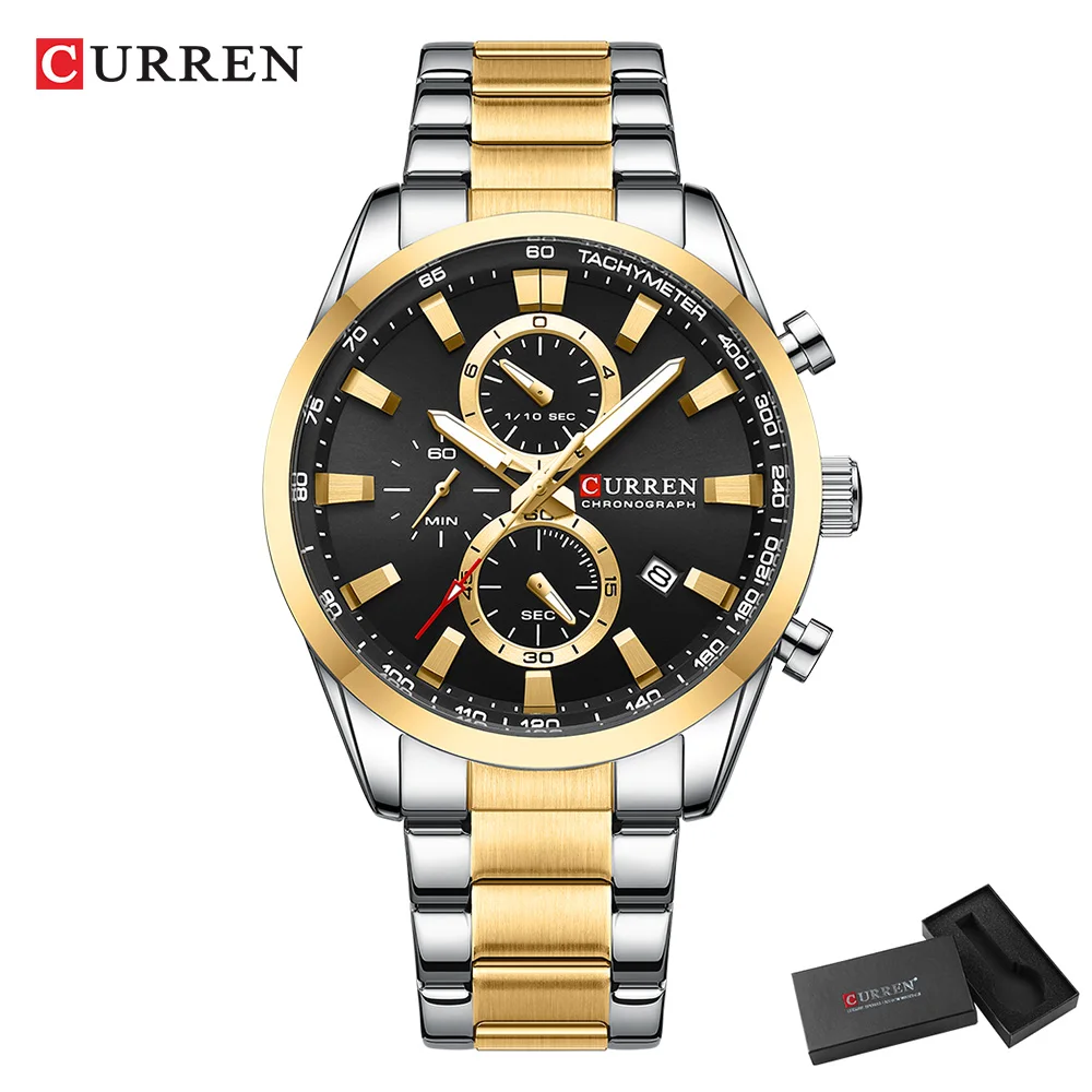 CURREN Jam Tangan Olahraga Chr - Jewelry Watch ulasan dan harga