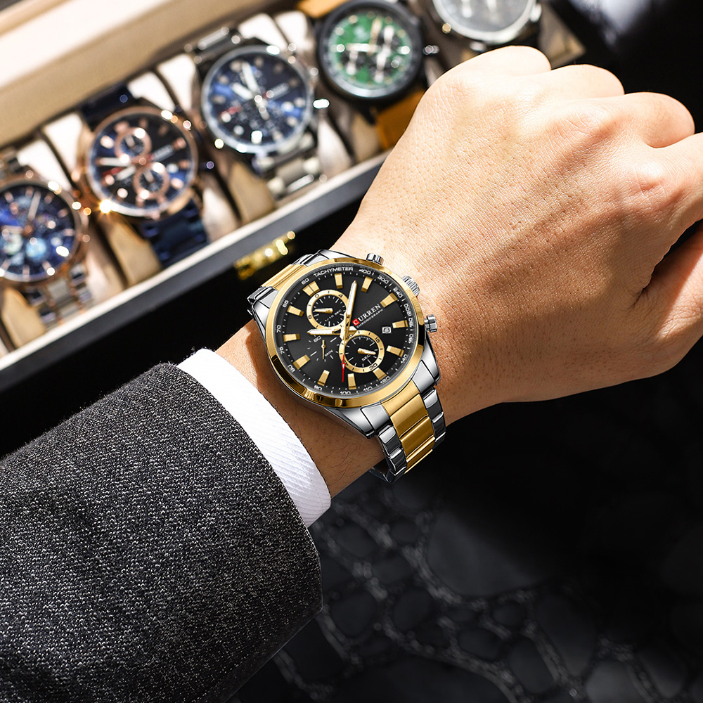 CURREN Jam Tangan Olahraga Chr - Jewelry Watch ulasan dan harga