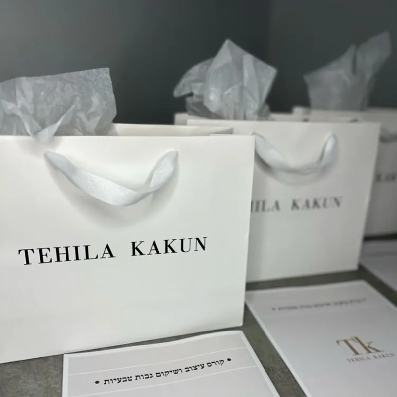 10 buah tas kertas Logo kustom - Shop Jewelry & Watches Near Me ulasan dan harga