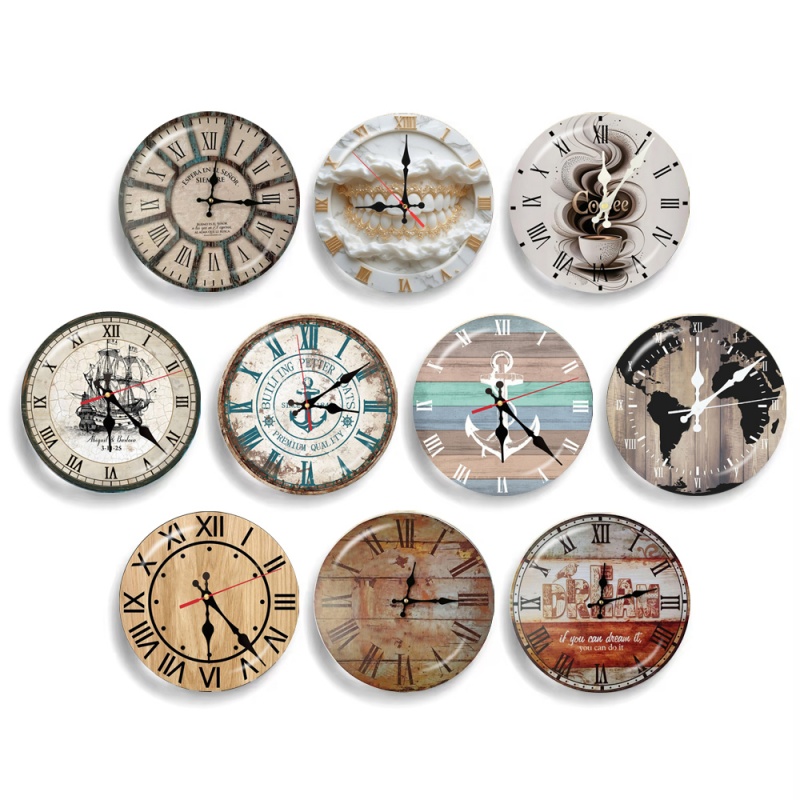 Pola Jam Saku Retro 10pcs 12mm - Jewelry Making Watches ulasan dan harga