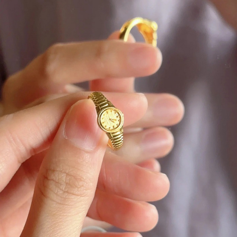 1 buah mode pembuka cincin Vin - Vintage Jewelry Watches Women ulasan dan harga