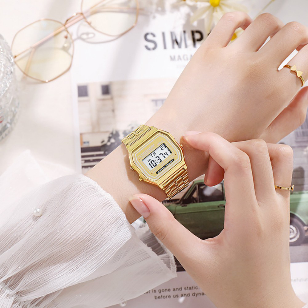 Jam Tangan Digital Elegan untu - Jewelry Watches Men ulasan dan harga